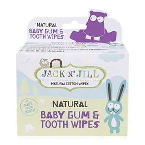 Jack N' Jill Baby Gum & Tooth Wipes - 25ct